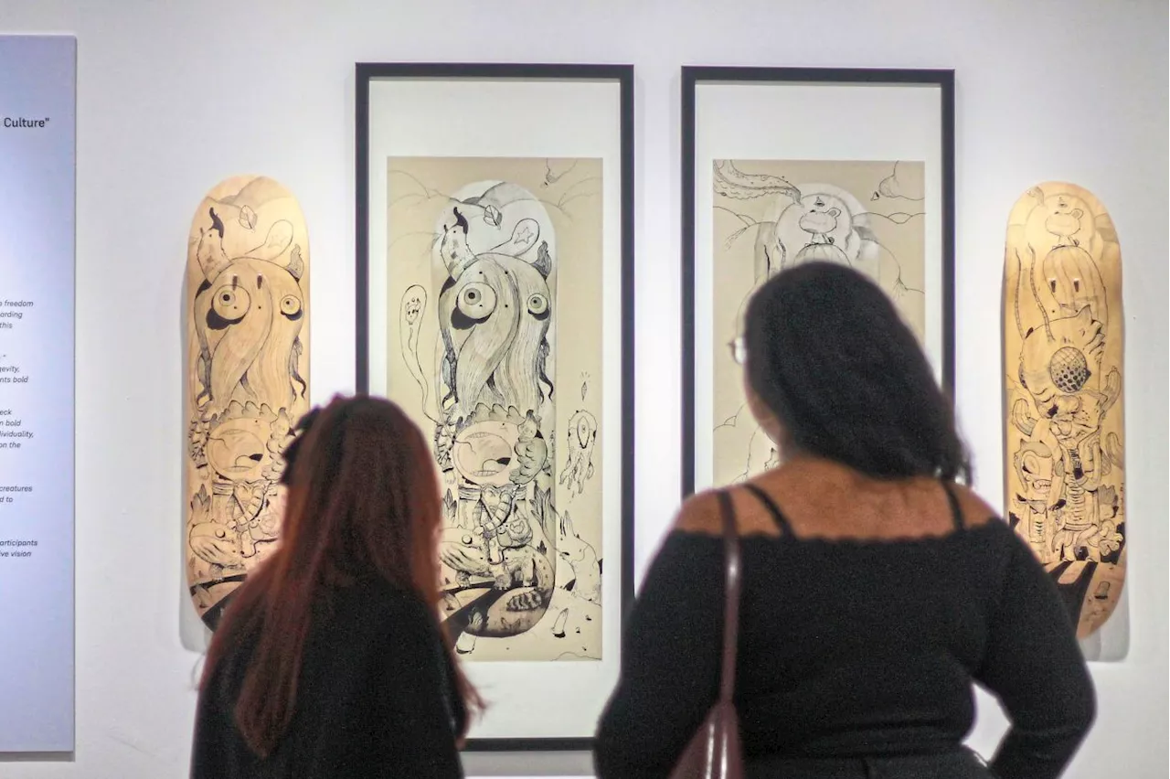 Skateboard art and Kaiju monsters take over new pop culture gallery in KL