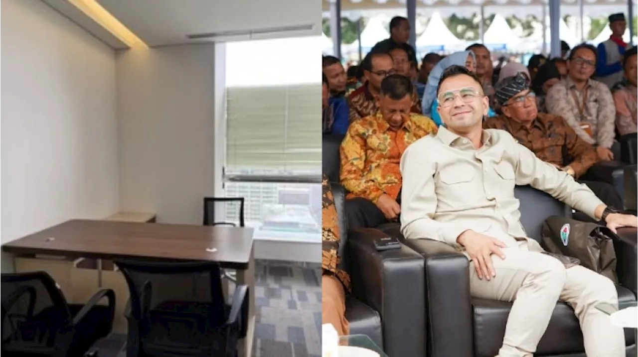 6 Potret Ruang Kerja Raffi Ahmad Sebagai Utusan Khusus Presiden, Lebih Mewah dari Kantor RANS?