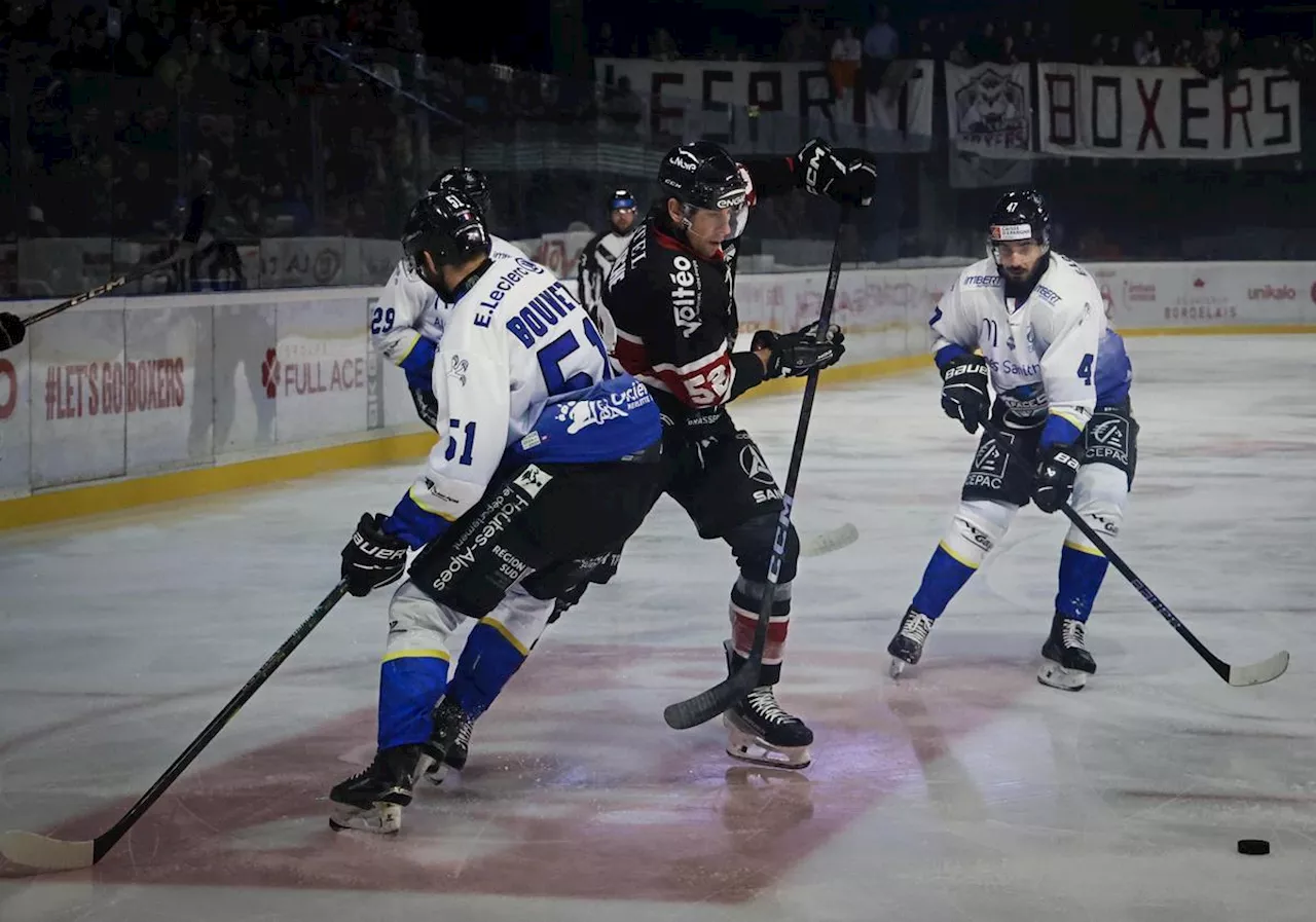 Hockey sur glace (Ligue Magnus) : sans mordant, les Boxers battent Gap