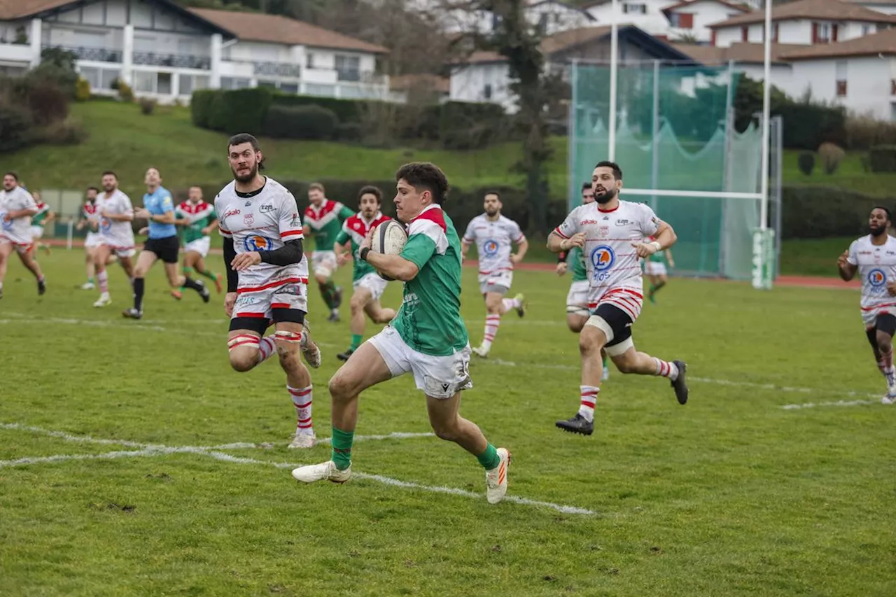 Rugby (Nationale 2) : Saint-Jean-de-Luz poursuit sa remontée, Salles marque un temps d’arrêt