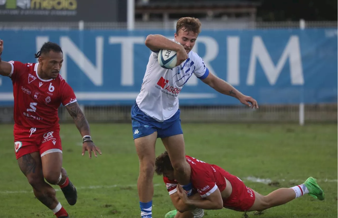 Rugby (Nationale) : le CA Périgueux logiquement dominé par le leader Chambéry