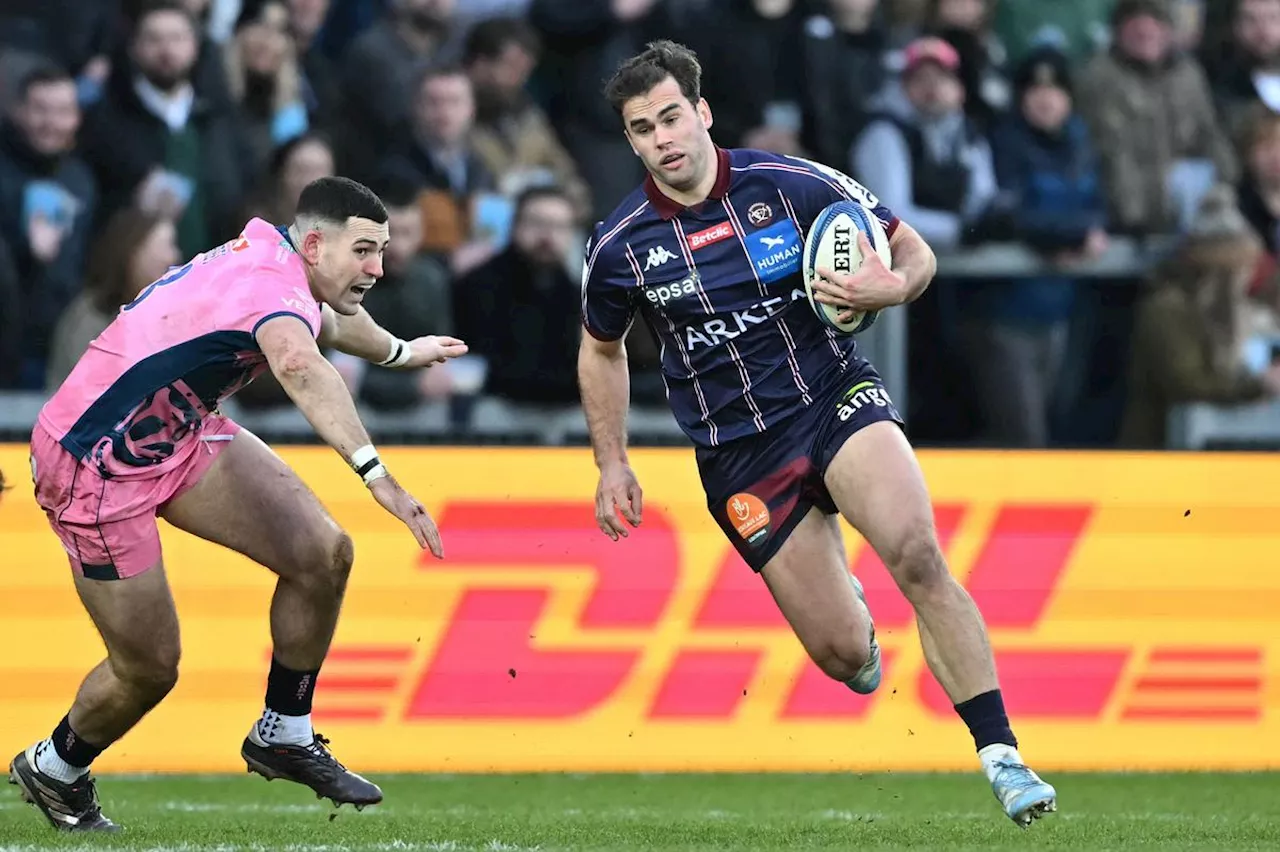 Union Bordeaux-Bègles (UBB). « La Champions Cup correspond à notre style de jeu », dit Damian Penaud