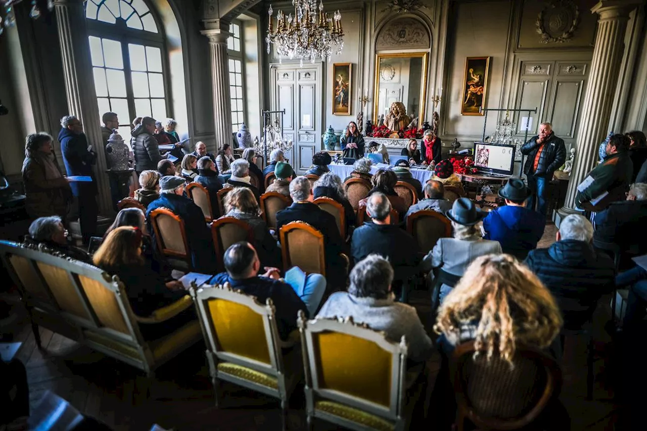 Vidéo. « Il y a des pièces que l’on ne reverra jamais nulle part » : des centaines d’acheteurs pour la vente aux enchères exceptionnelle dans ce château de Lot-et-Garonne