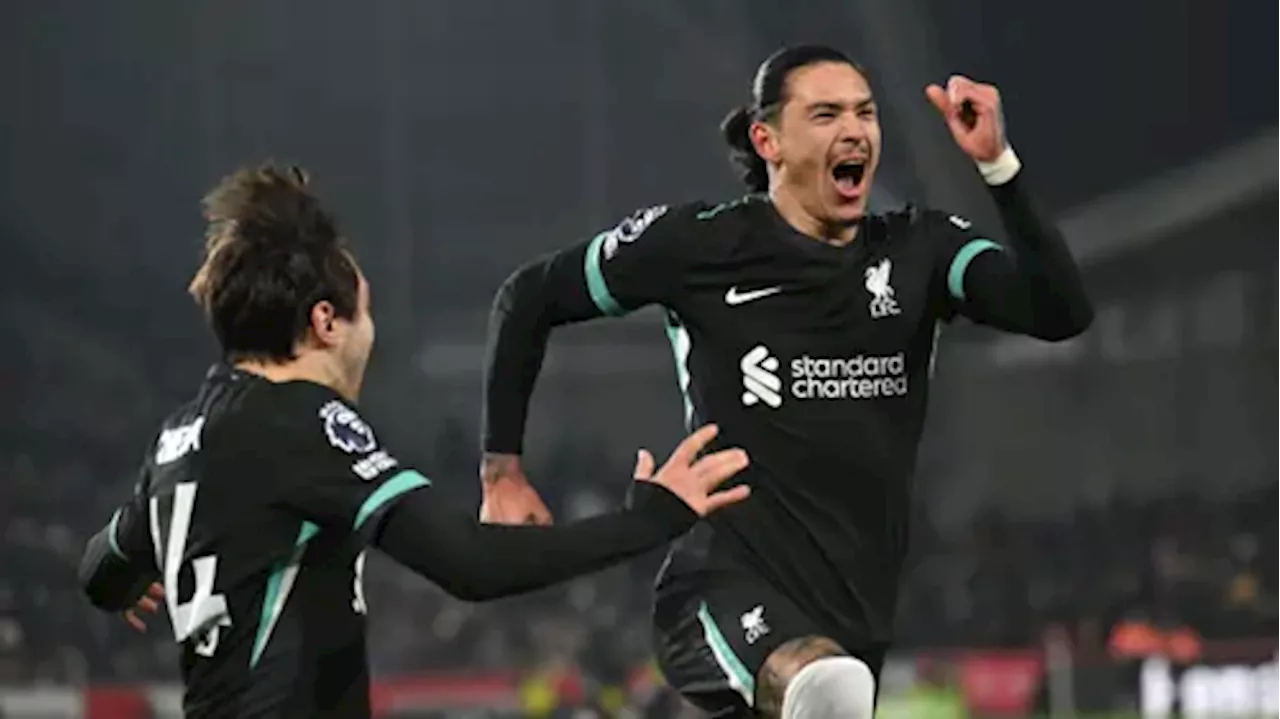 Nunez Strikes Twice to Secure Liverpool's Win and Premier League Lead