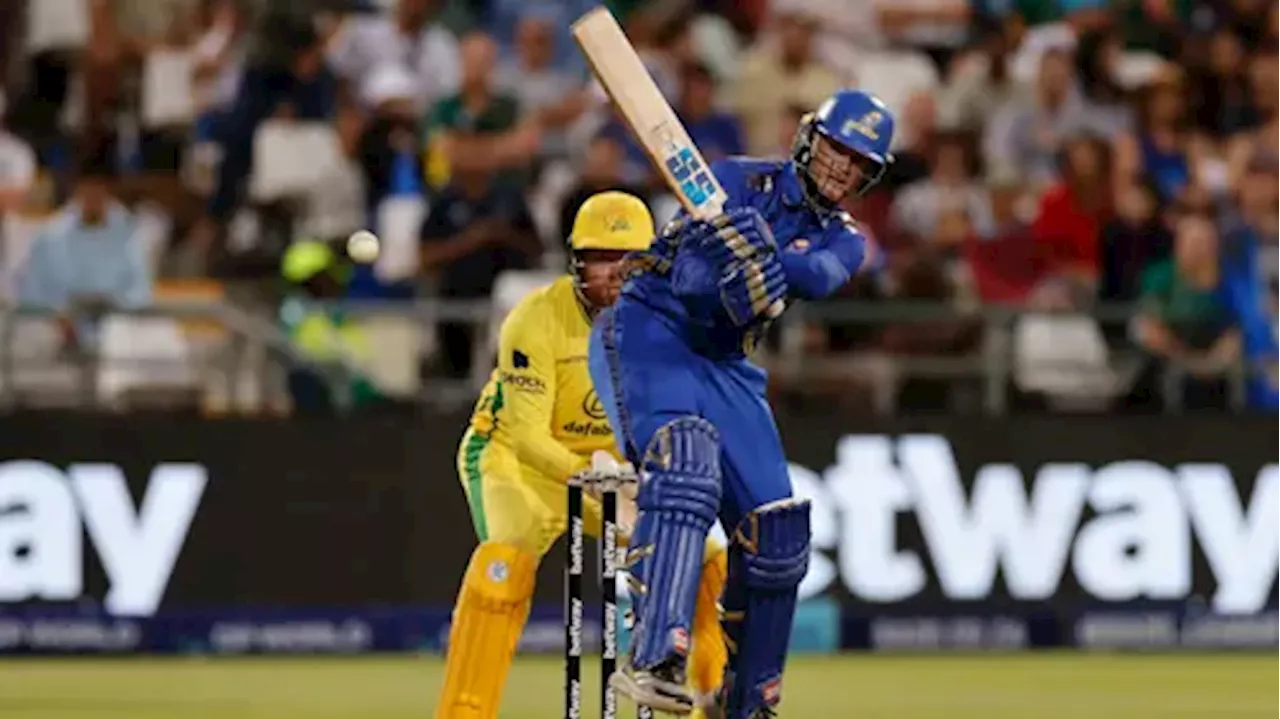 Rickelton's Fireworks Propel MI Cape Town to Victory