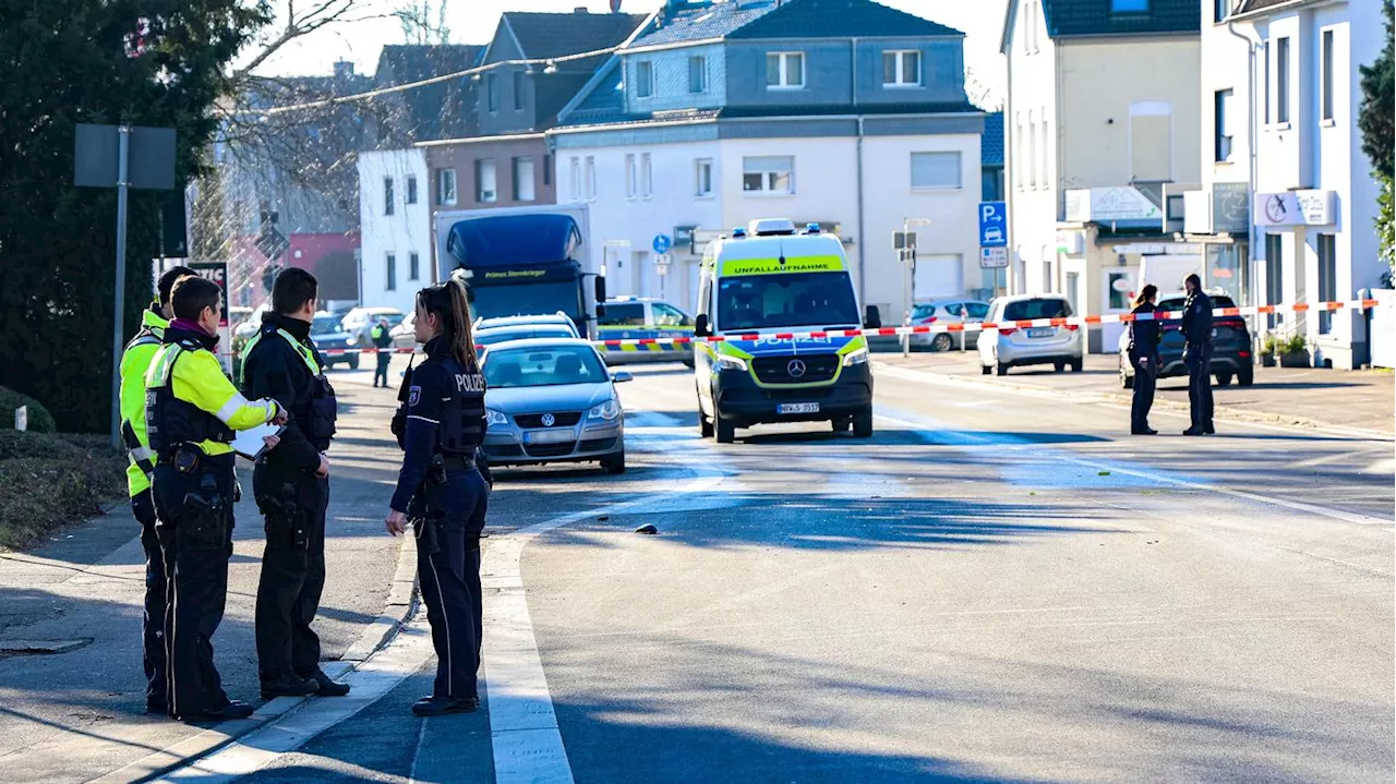 Absichtlich angefahren?: SUV-Fahrer verletzt Fußgänger in Solingen schwer