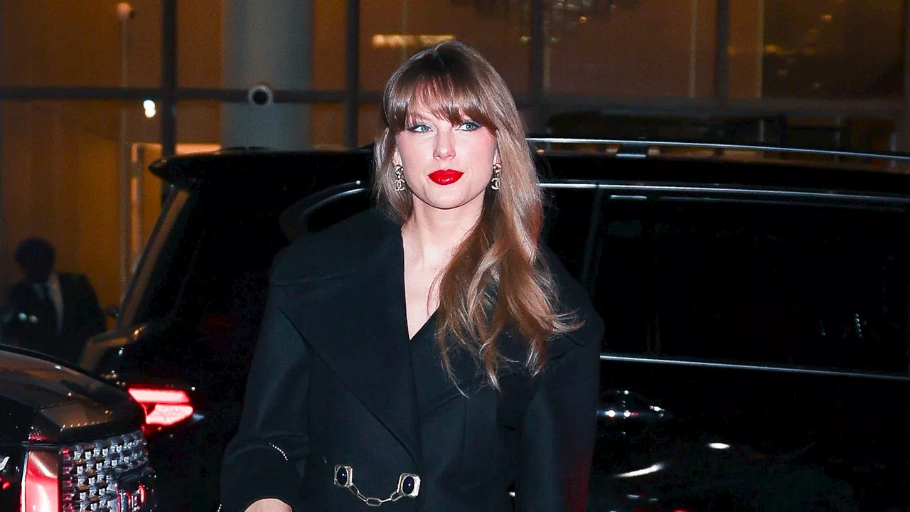 Taylor Swift Channels Classic New York Chic in All-Black Ensemble for Dinner Outing