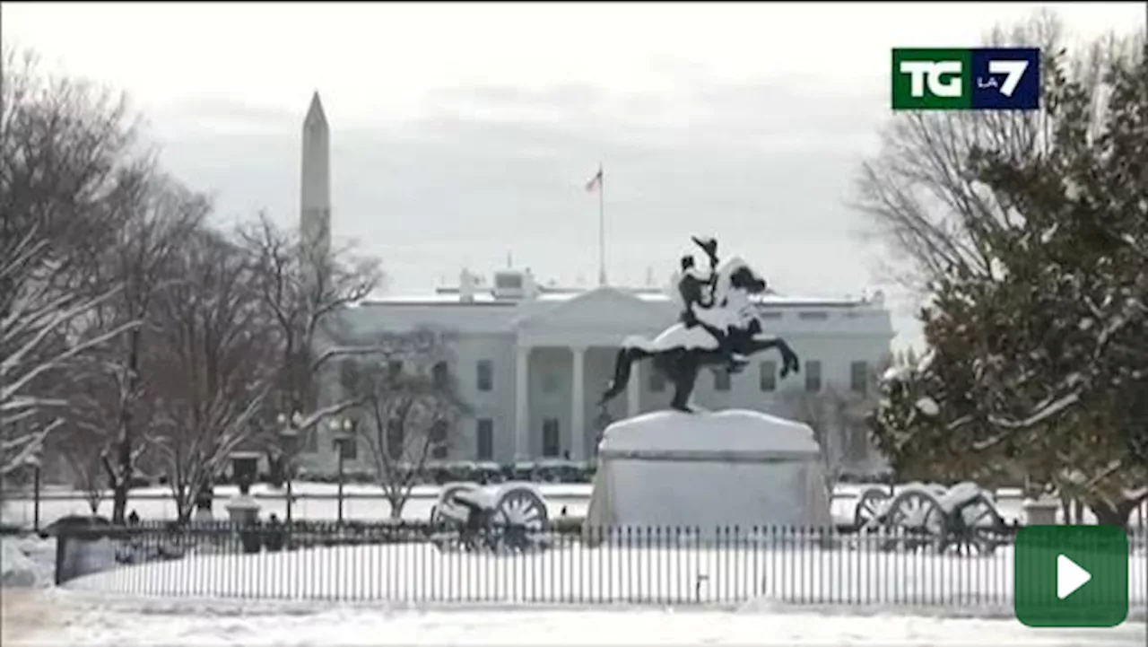 Inauguration Day di Trump: cerimonia al chiuso per il freddo polare