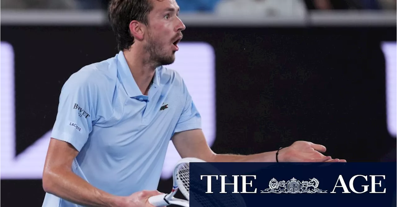 Daniil Medvedev Fined Over $120,000 for 'Inappropriate Behaviour' at Australian Open