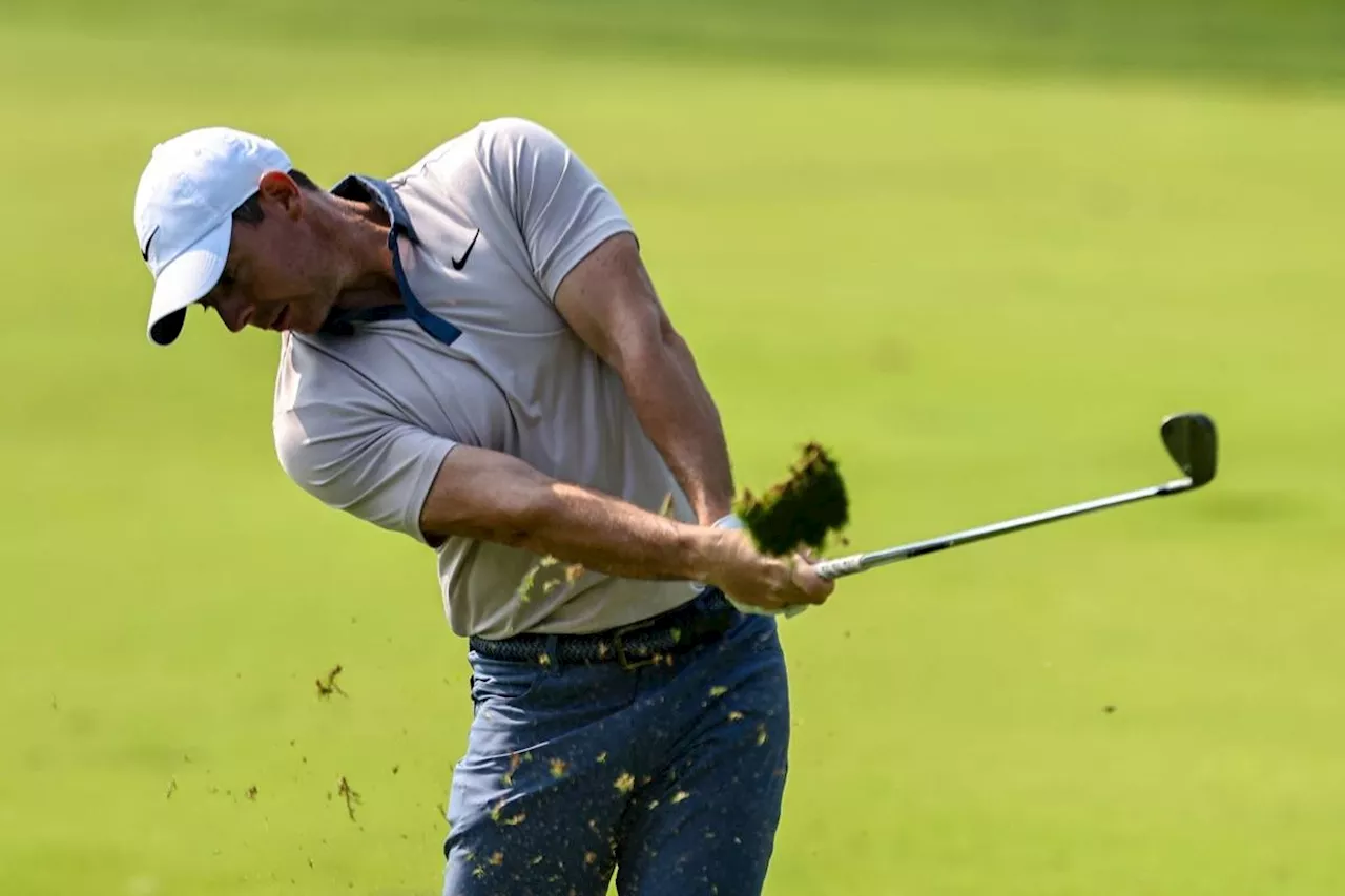 Frustrated McIlroy 9 shots off Du-bai pace