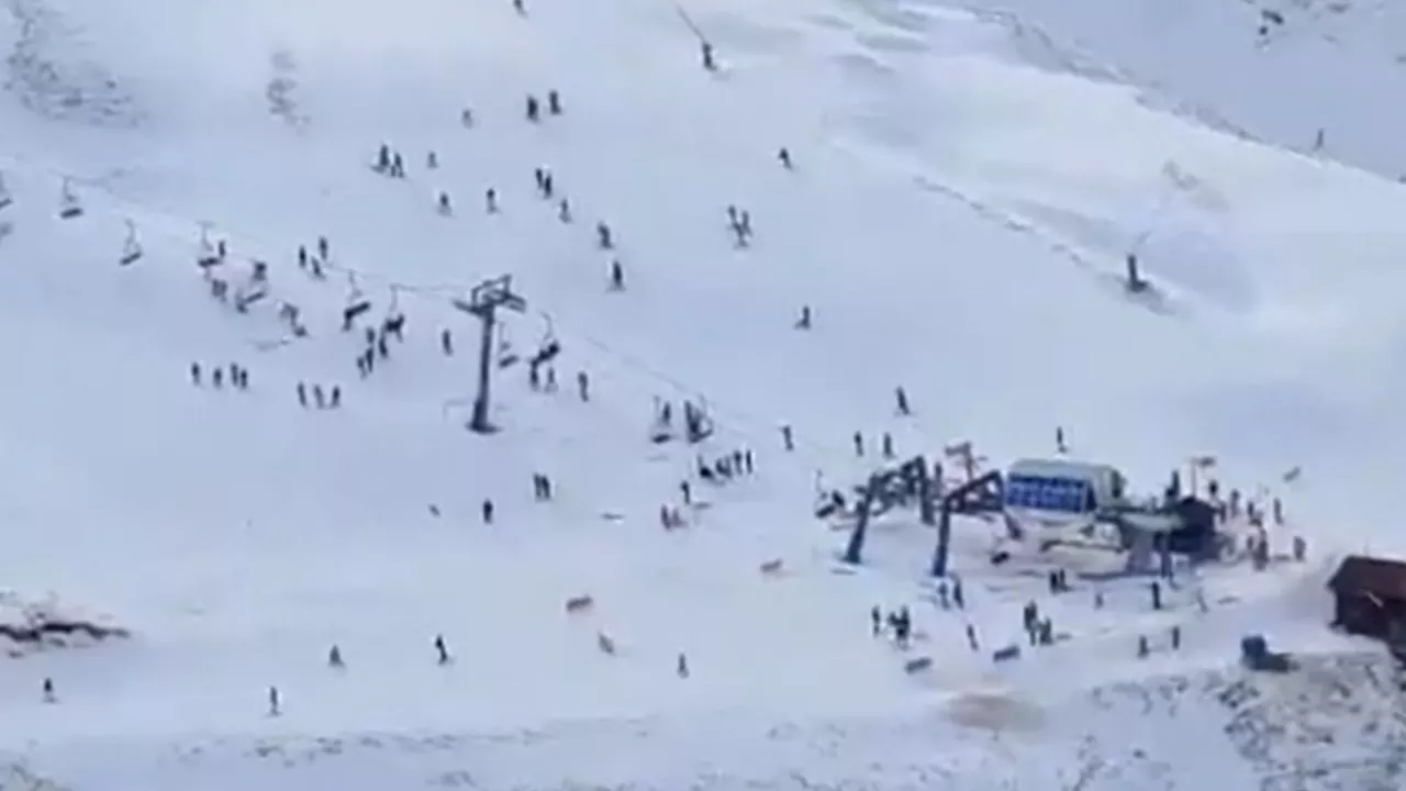 At least 30 people injured at Spanish resort as chair lift collapses on ski slope...