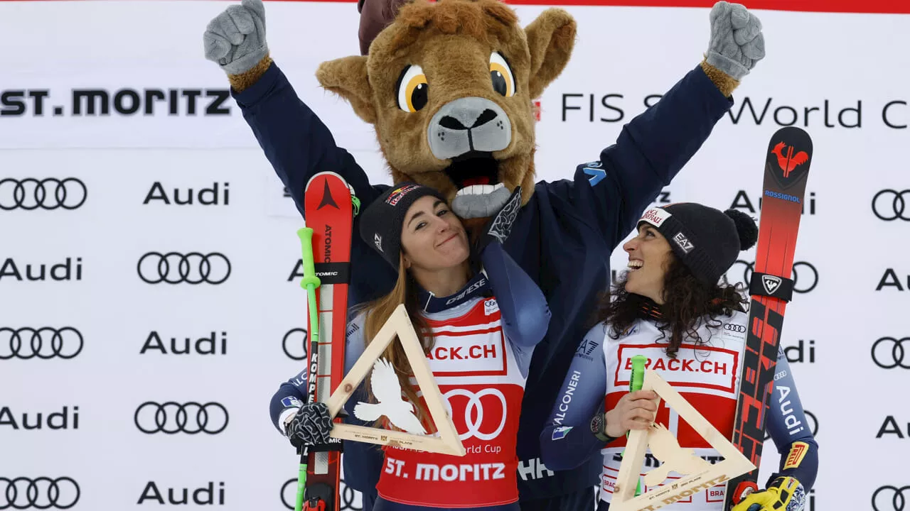 Sofia Goggia vince la discesa libera a Cortina, Brignone terza