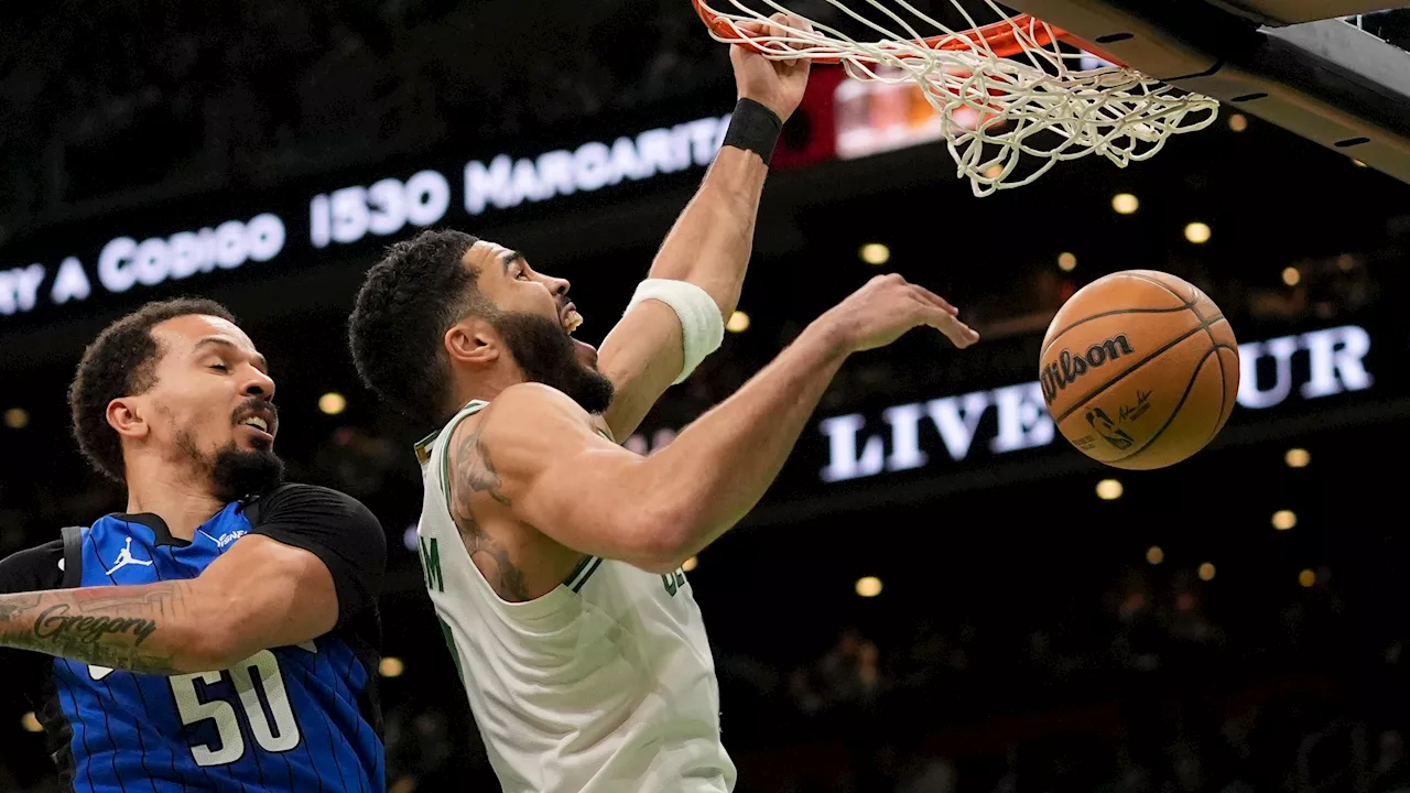 Tatum Leads Celtics to Dominant Victory Over Magic, Breaking Out of Shooting Slump