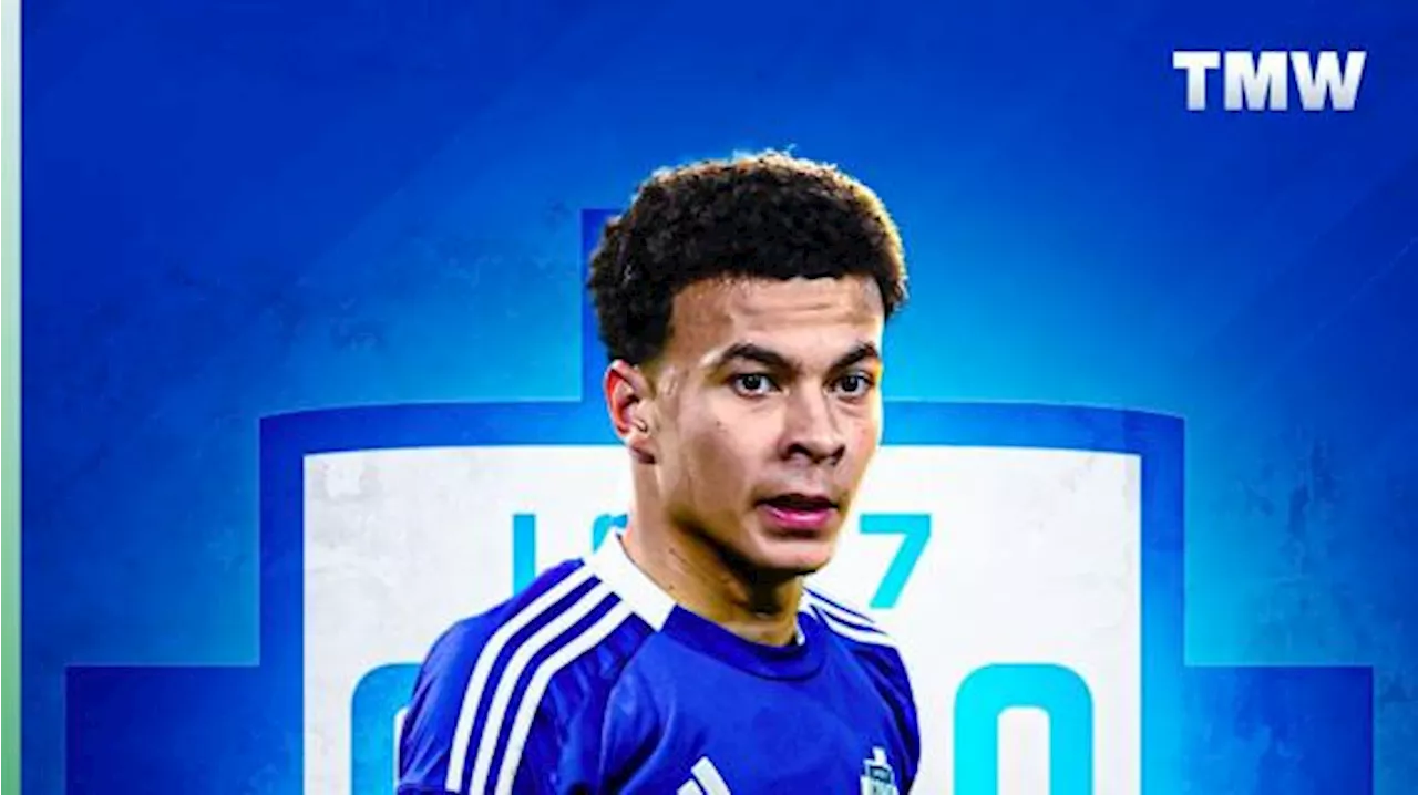 Dele Alli si allena con il Como