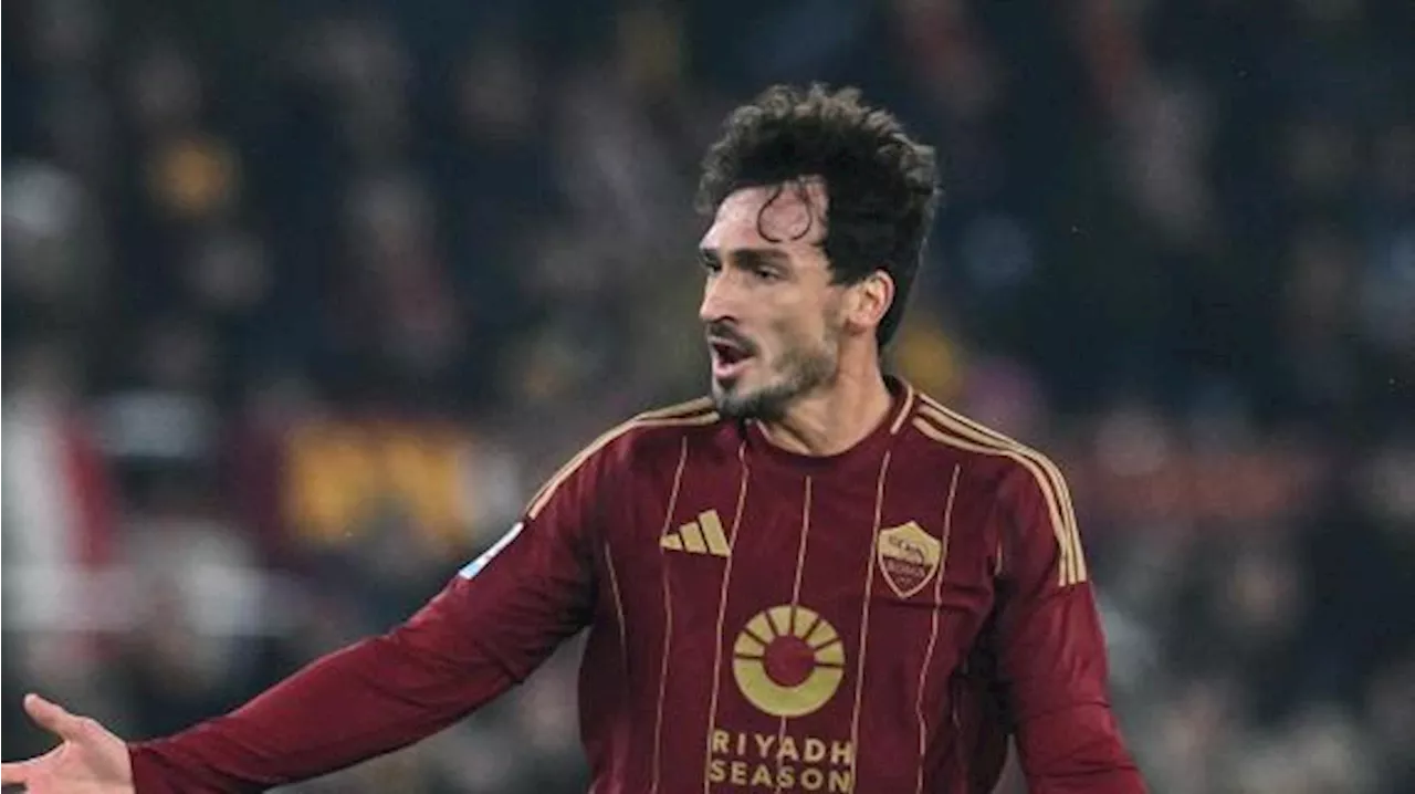 Roma, Hummels: 'Siamo una squadra molto forte in casa. Ora vinciamo in trasferta'