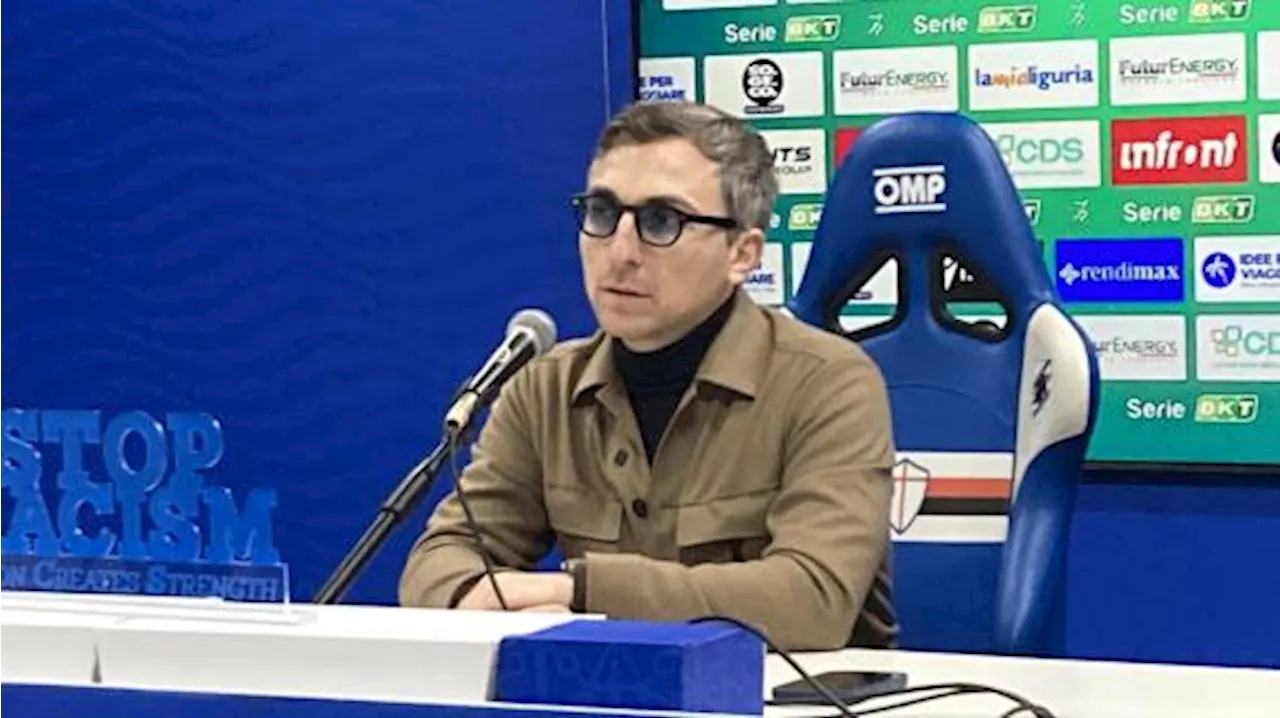 Sampdoria, Manfredi sul mercato: 'Al lavoro da un mese per evitare gli errori del passato'