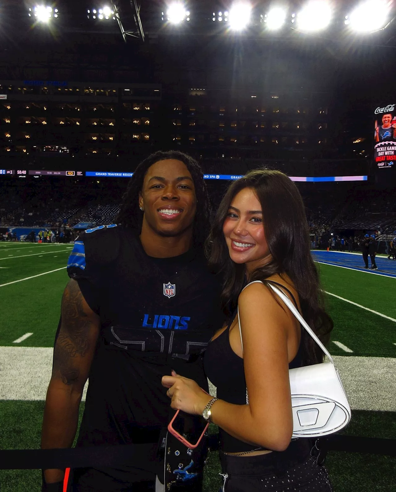 Jahmyr Gibbs' Girlfriend Nicole Anderson: Detroit Lions Fanatic