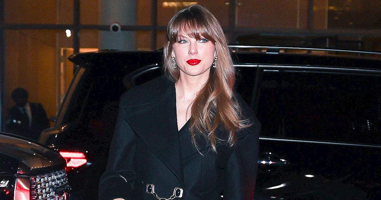 Taylor Swift Sparks Reputation (Taylor's Version) Theories With All-Black Ensemble