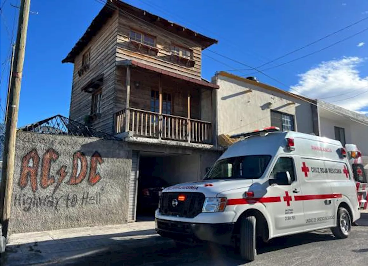 Falla en elevador residencial deja a adulto mayor herido tras caída de dos metros en Saltillo