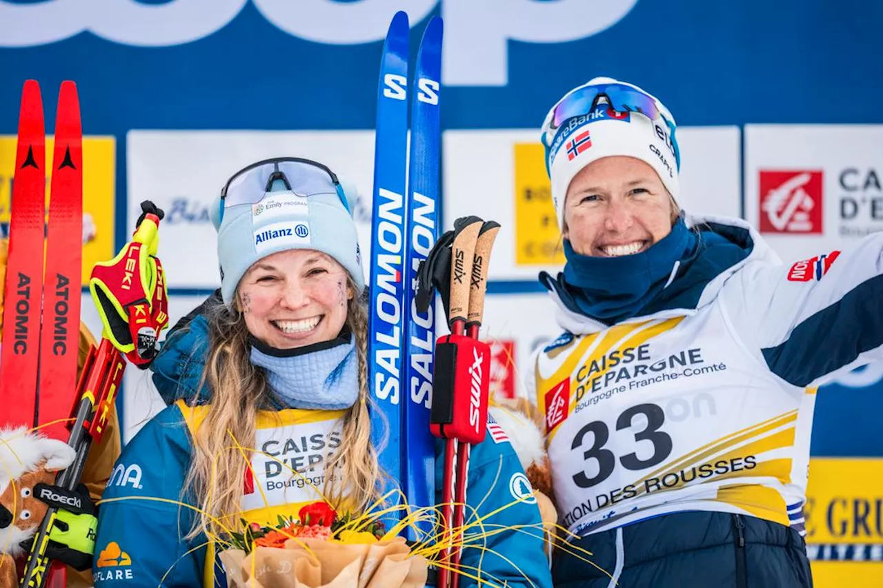 Øyre Slind på pallen i Frankrike, Diggins fortsetter å dominere