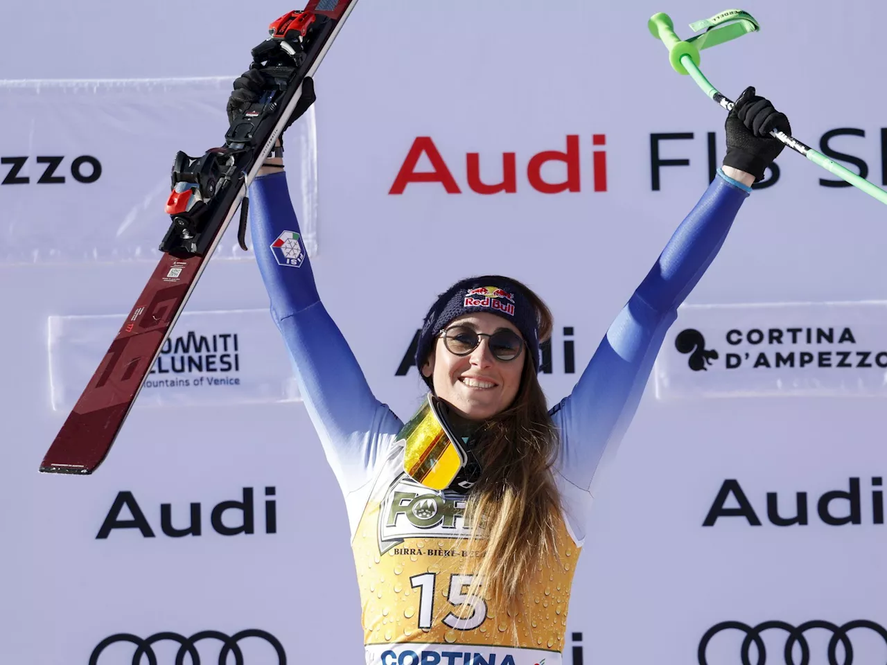 26. Weltcupsieg von Goggia in Cortina-Abfahrt