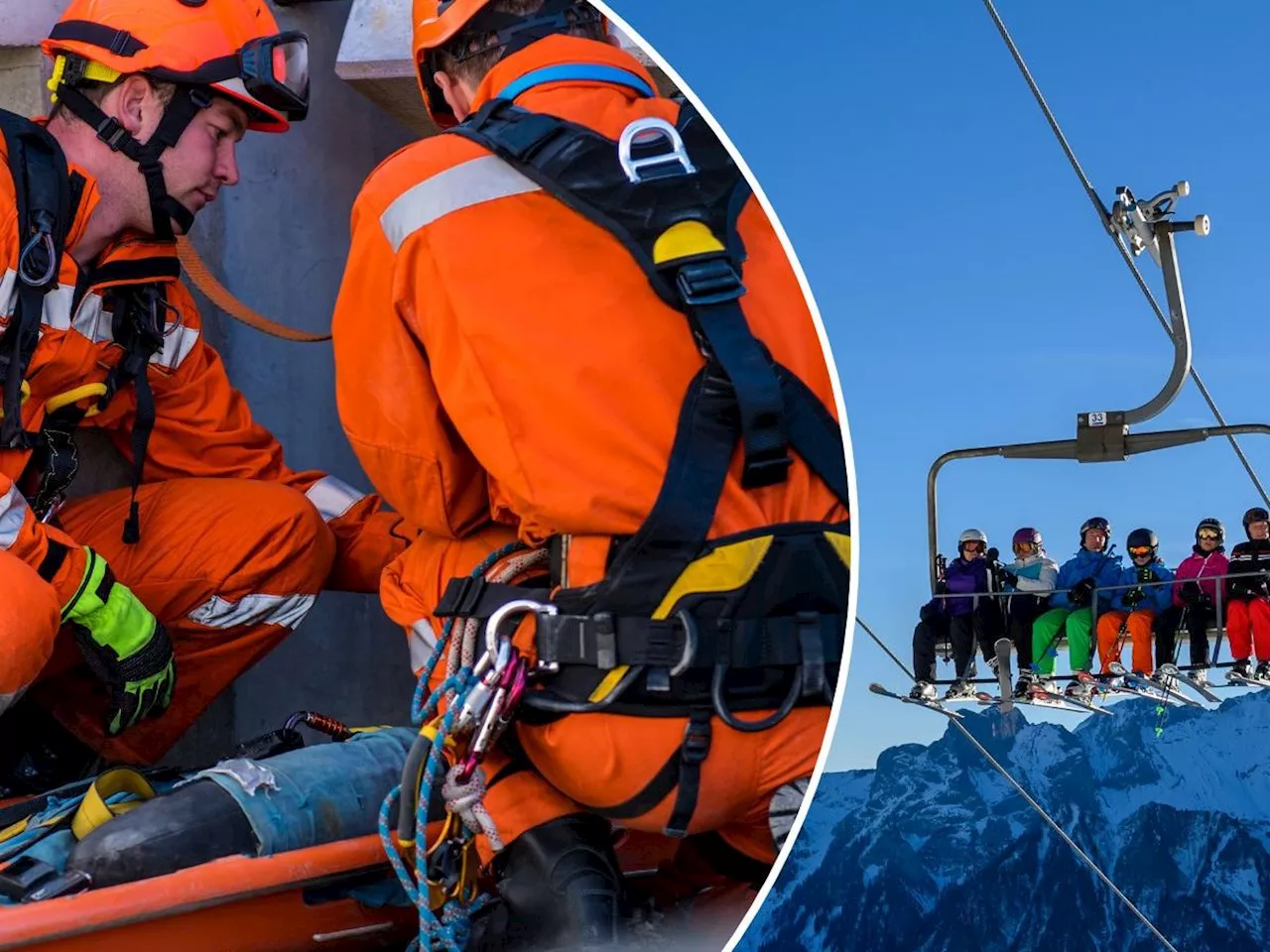 Mehr als 30 Verletzte bei Skilift-Unfall