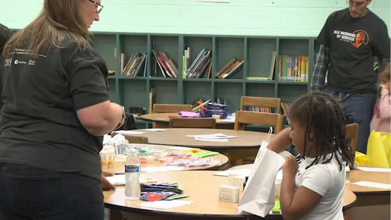 Community Spirit Shines: Volunteers Revitalize Jacksonville Elementary School for MLK Weekend of Service