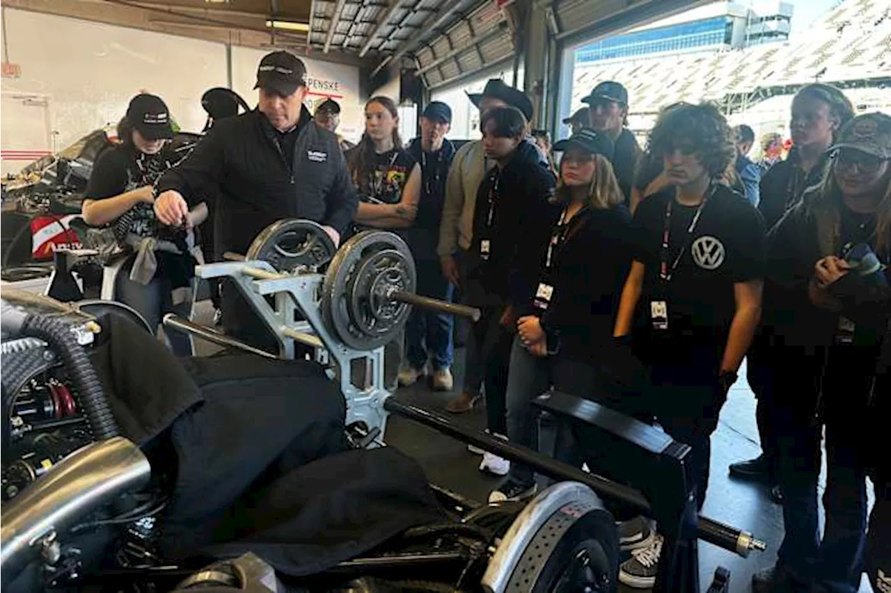 IMSA brings 27 STEM-focused high school students to Daytona to learn about jobs in motorsports