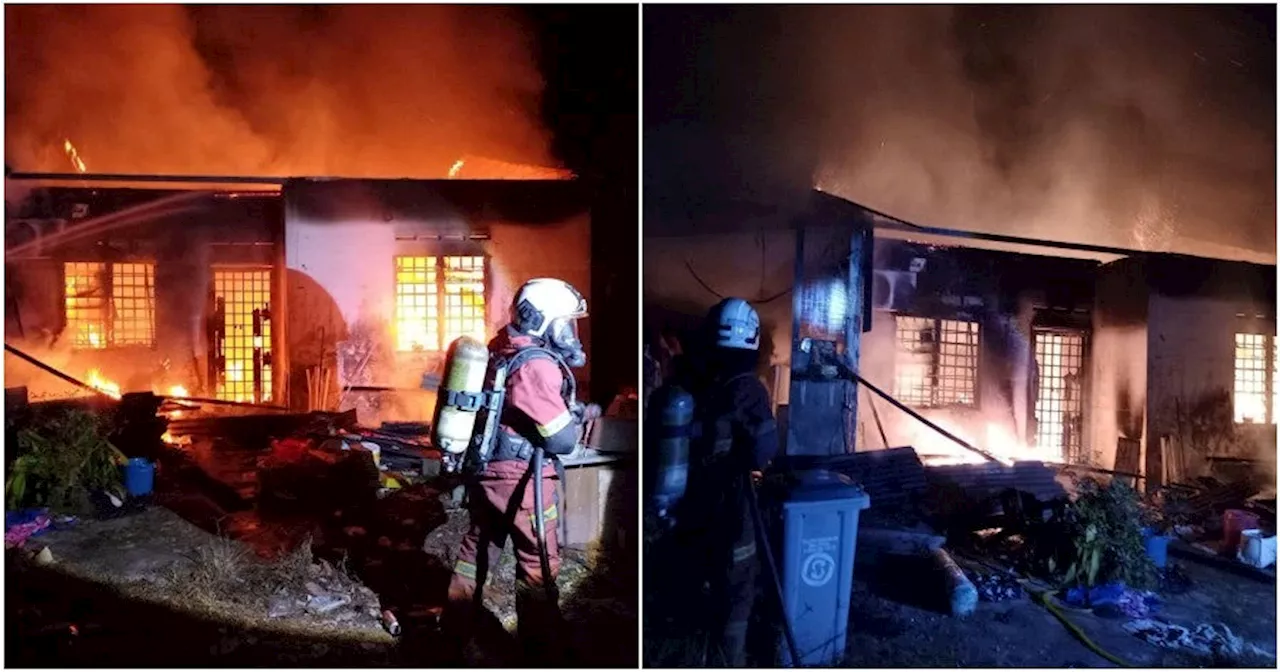 House Fire in Ulu Tiram, Johor Claims Lives of Three Family Members