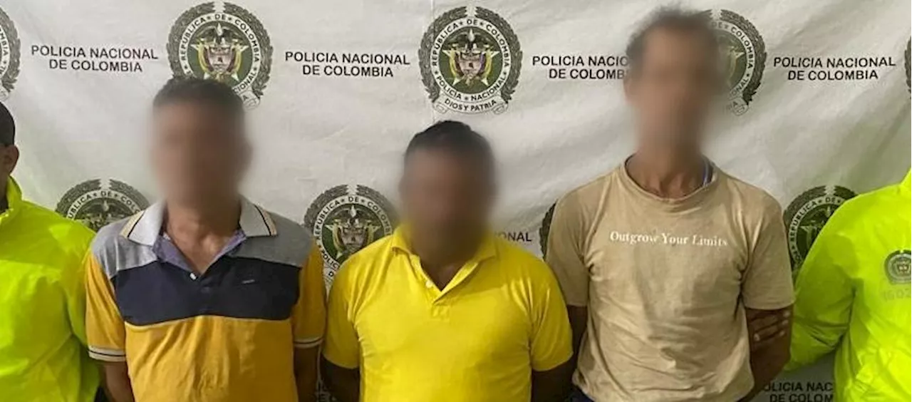 Caen tres presuntos integrantes del ‘Clan del Golfo’ en Fundación