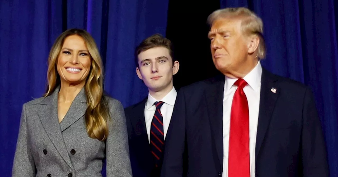 Trump's family circle has a different look as he returns to the White House