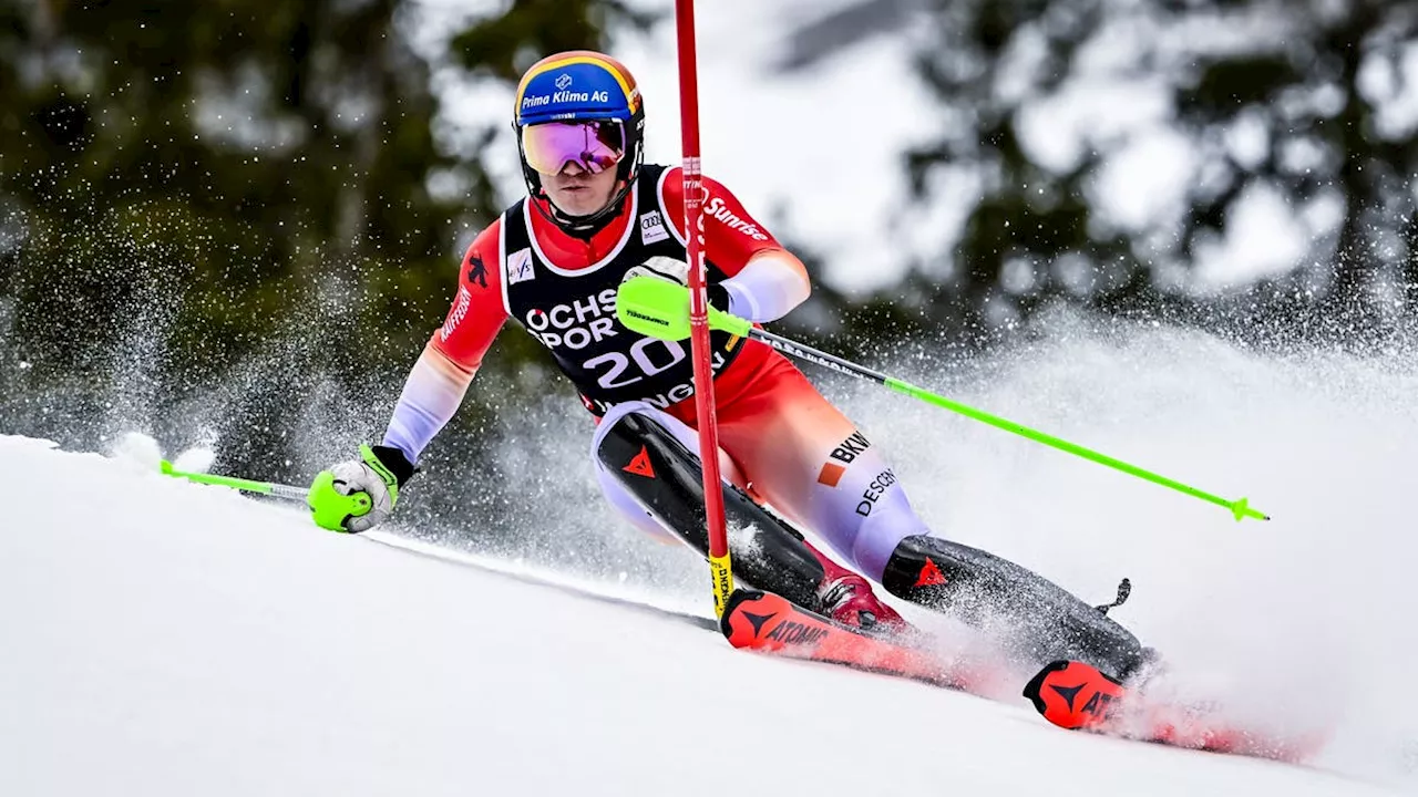 Jetzt live: Schaffen Tanguy Nef und Daniel Yule den Sprung aufs Podest beim Slalom in Wengen?