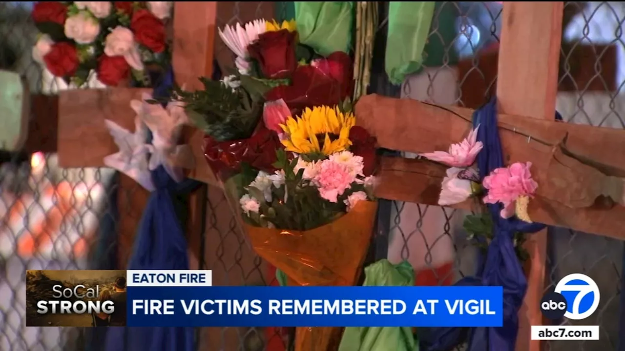 Dozens honor lives lost in Eaton Fire at memorial in Pasadena