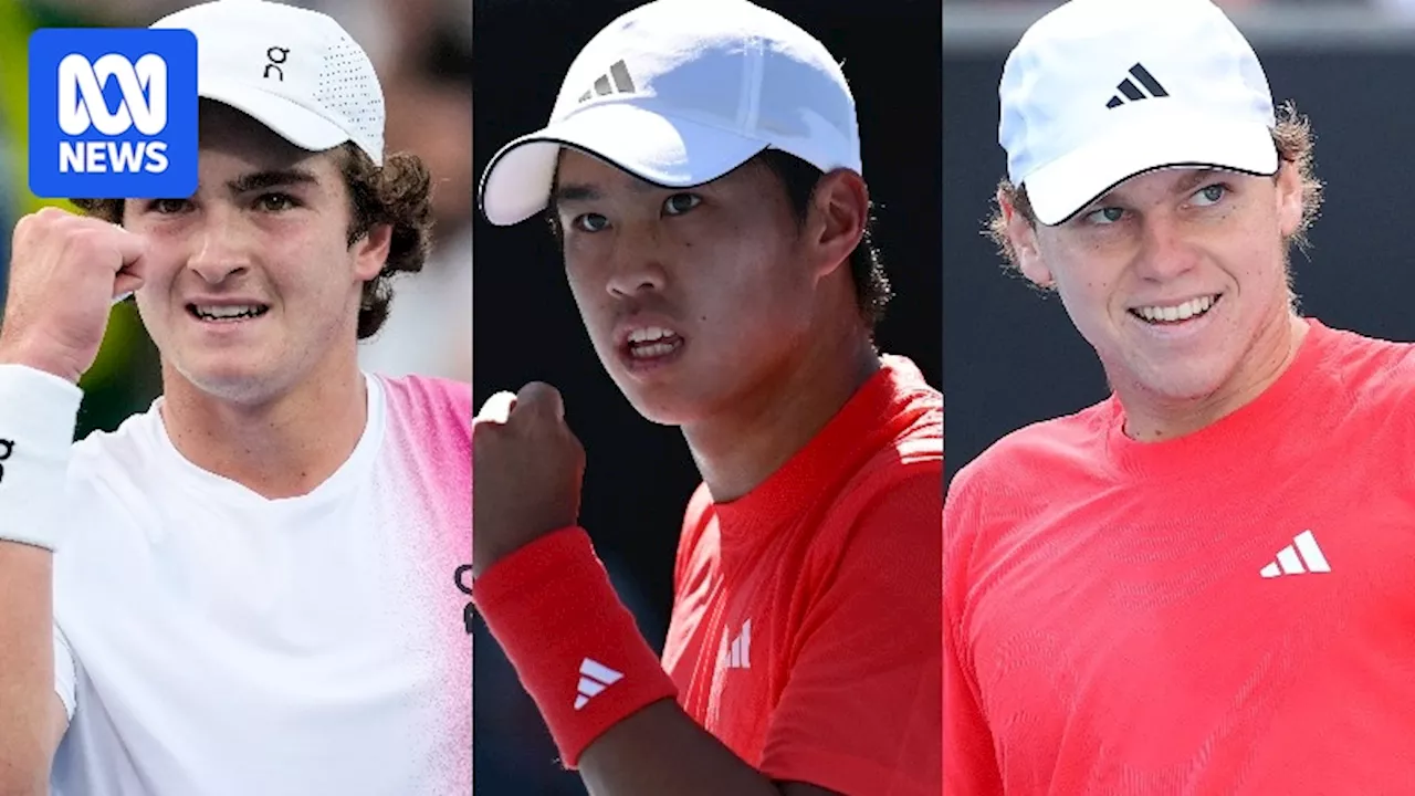 Next generation of men's stars announce themselves at Australian Open