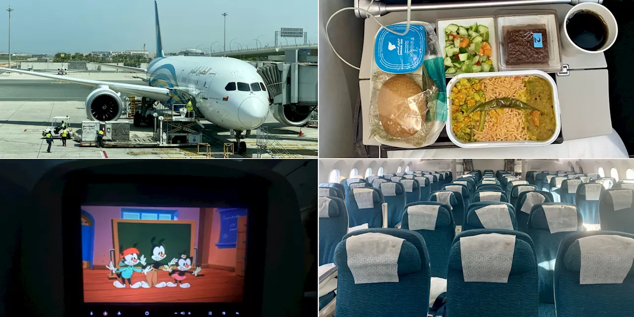 Was Oman Air in der Economy Class der Boeing 787 bietet