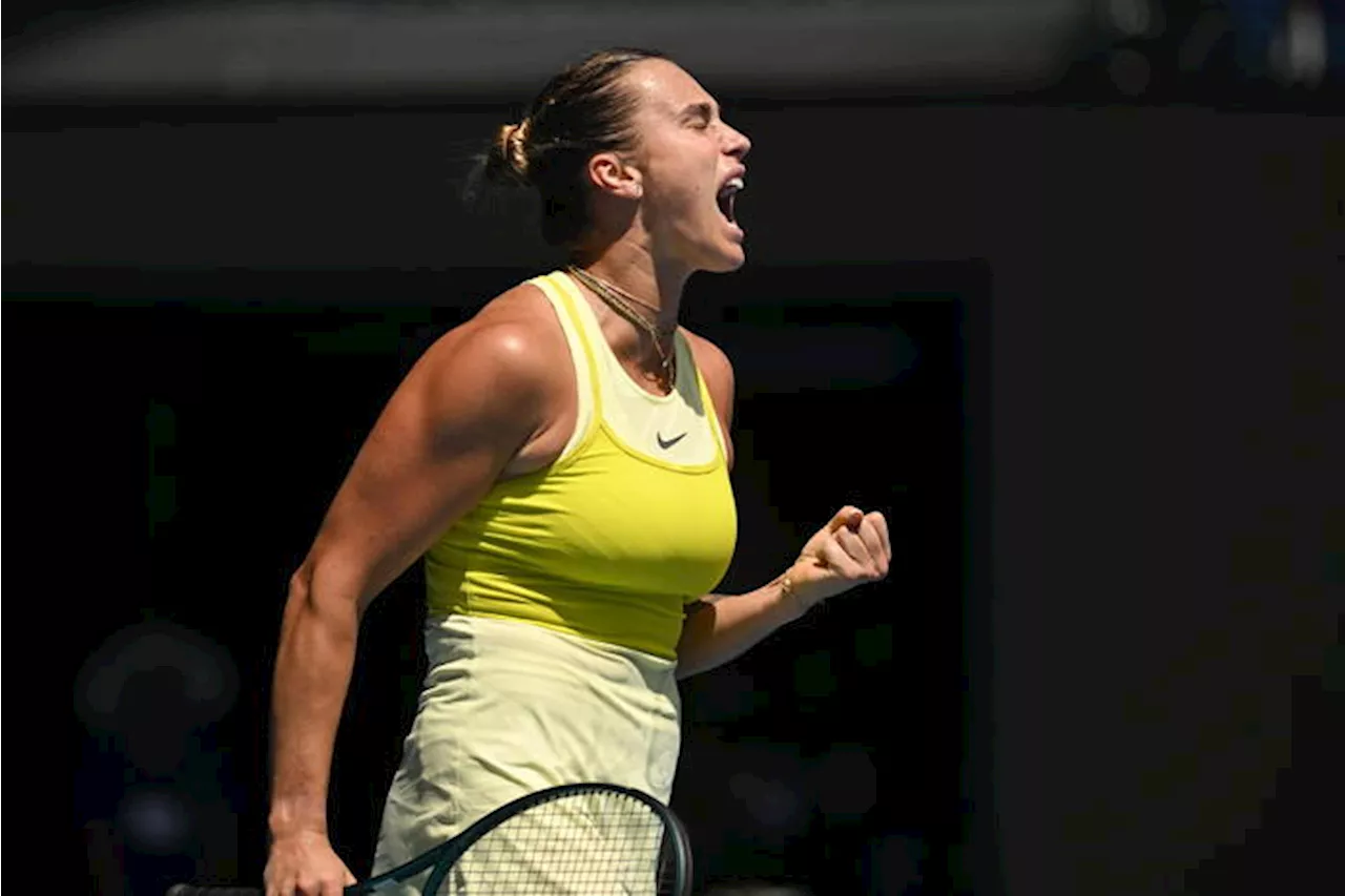 Australian Open: Sabalenka batte Andreeva e accede ai quarti