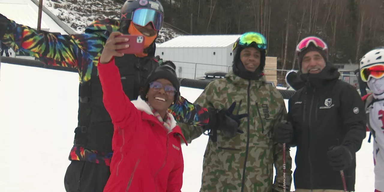 ‘To be the best American:’ former pro-football player brings MLK Jr. day to the slopes