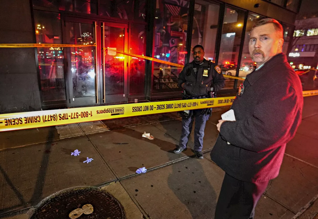 Lower East Side stabbing: Two suspects questioned in incident that left man dead, teen wounded