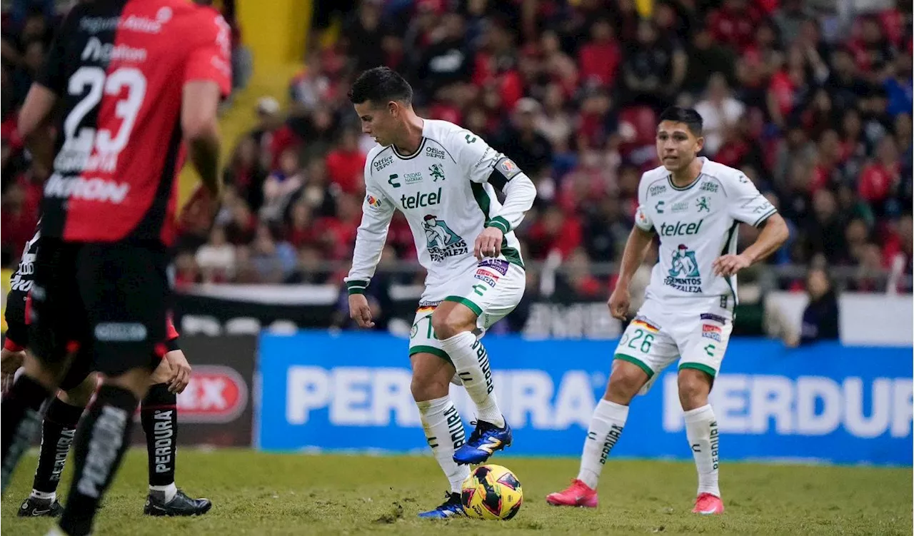 Prometedor debut de James Rodríguez en el fútbol mexicano