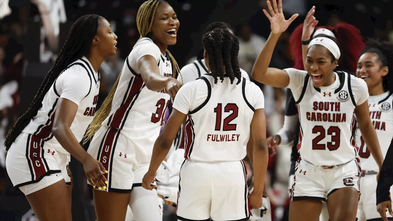 Fulwiley keys fast start for No. 2 South Carolina in 101-60 rout of No. 13 Oklahoma