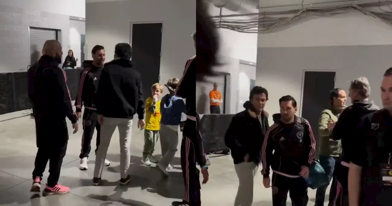 El inesperado encuentro entre Checo Pérez y Lionel Messi