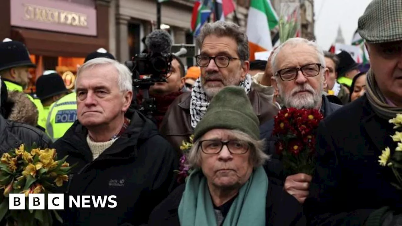 Corbyn and McDonnell face police interview after pro-Palestinian rally