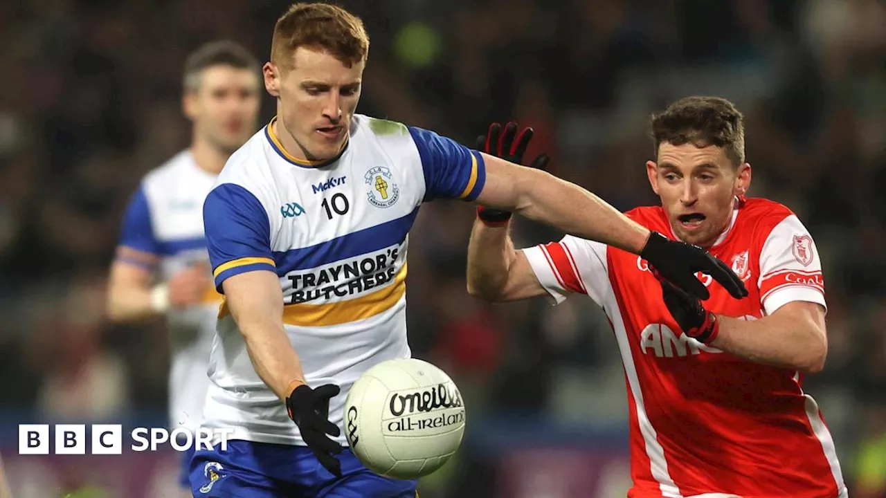 Enda McGinley: Errigal Ciaran boss feels 'eternal pride' despite All-Ireland Club Final defeat