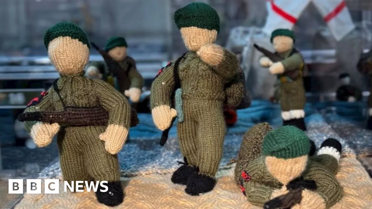 Enniskillen D-Day exhibition melds battles with balls of yarn