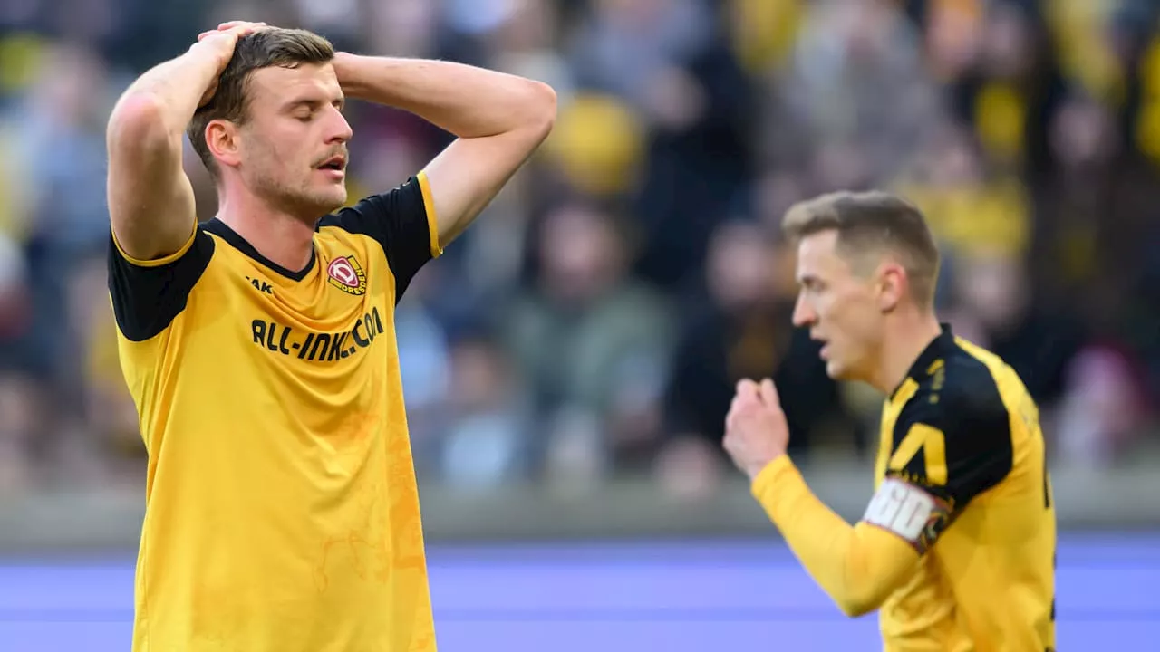 3. Liga: Dynamo Dresden verpatzt Rückrundenstart gegen Viktoria Köln