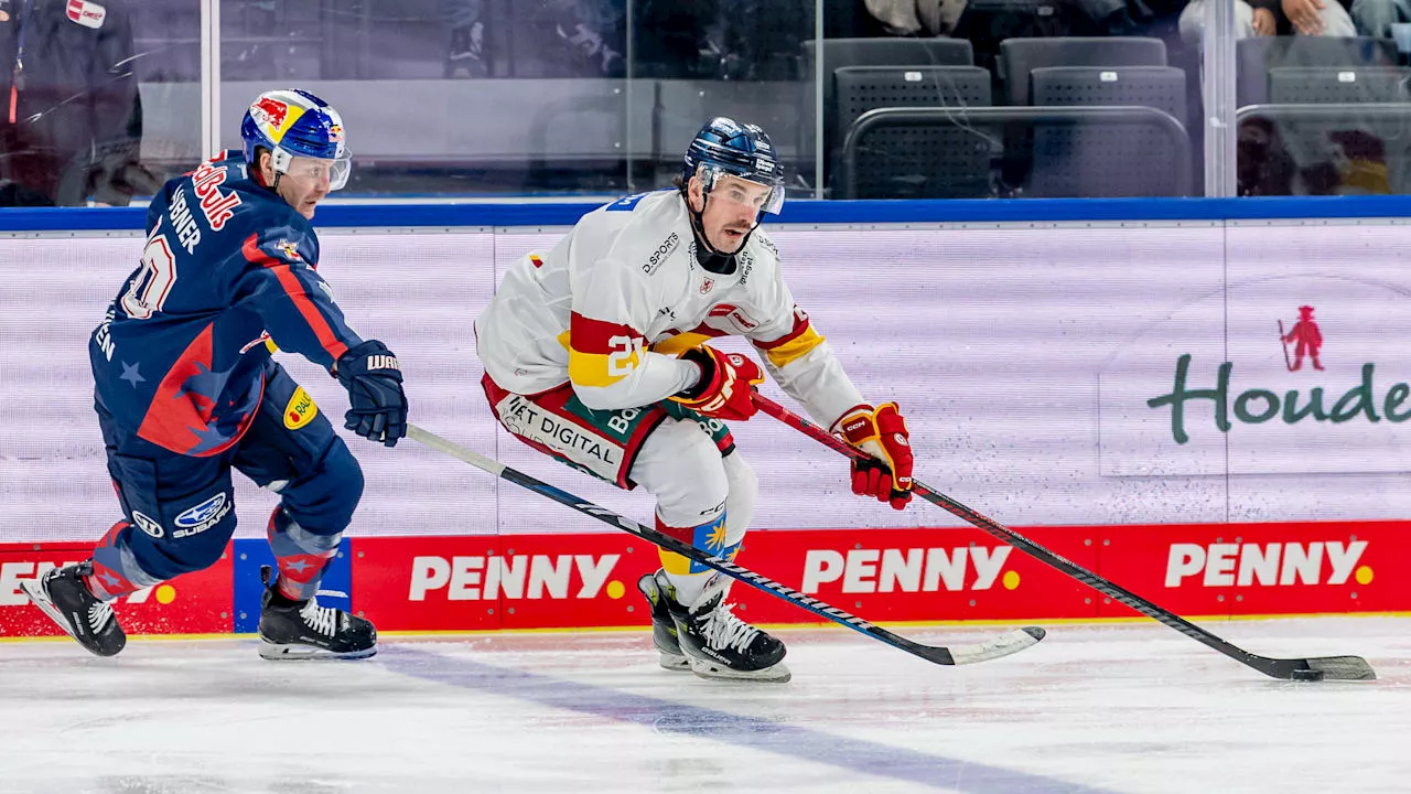 Penny DEL Eishockey: Düsseldorfer Parade-Reihe wirbelt München weg