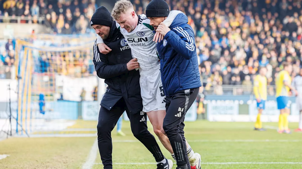 Schalke: 2 Punkte weg, 3 Spieler kaputt – Schalkes Seuchen-Start!