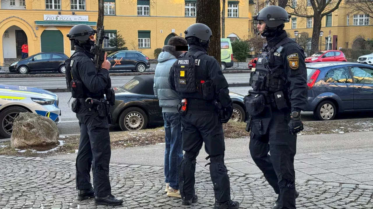 Polizei-Einsatz in München: „Mein Sohn will jemanden erschießen“