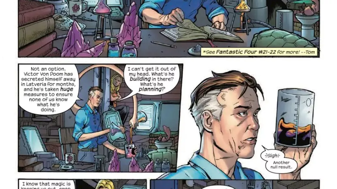 Fantastic Four #28 Preview: When Science Meets Sorcery