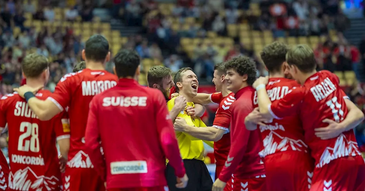 Die Schweizer Handballer erreichen die WM-Hauptrunde